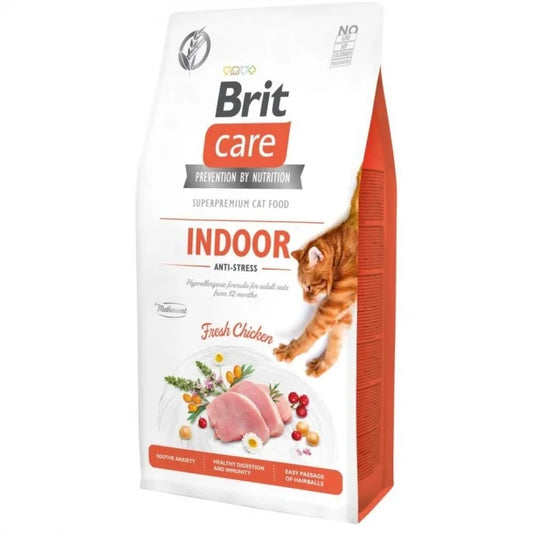 Brit Care Cat Grain Free Indoor Anti-stress 7 kg