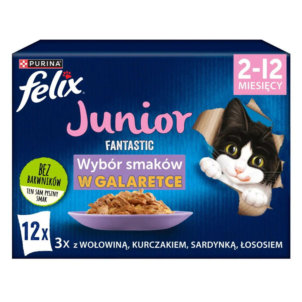 FELIX Fantastic Junior i gelé 12x85g