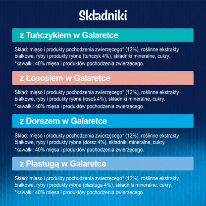 FELIX Fantastic Fiskiga Smaker i gelé: 12x85g