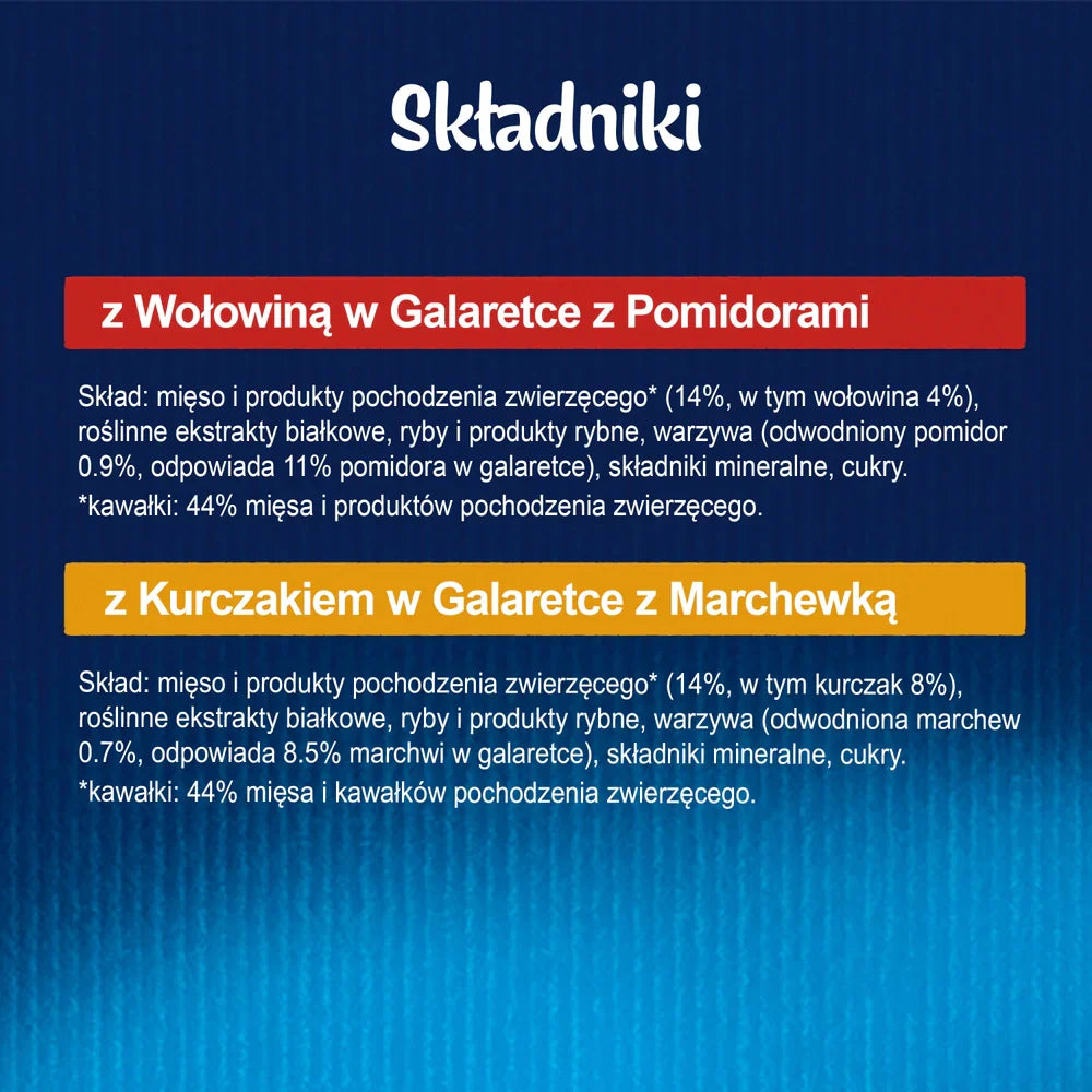 FELIX Sensations Jellies Kattmat landsbygdssmaker i gelé 4x85g