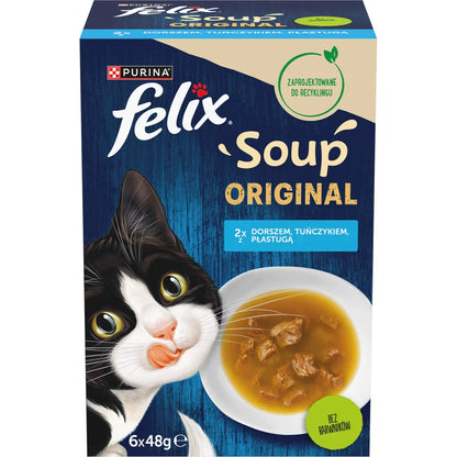 FELIX Soup Original Fiskiga smaker 6x48 g