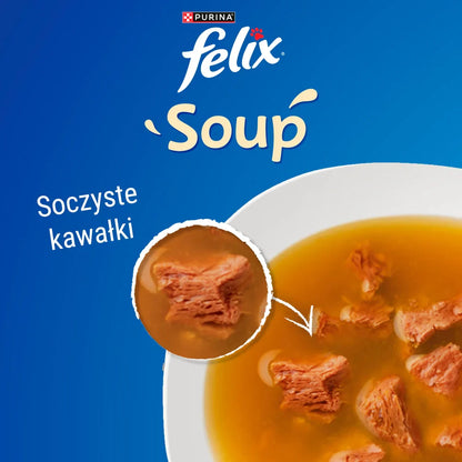 FELIX Soup Original Fiskiga smaker 6x48 g