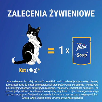 FELIX Soup Original Fiskiga smaker 6x48 g