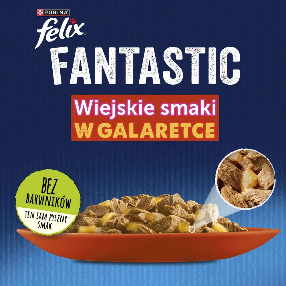 Felix Fantastic MIX smaker i gelé: 44x85g