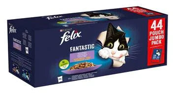 Felix w gelé MIX KÖTTIG påse 44x85g