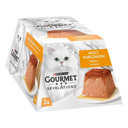 GOURMET Revelations Mousse med Kyckling i en Kaskad av Sås 2x57g