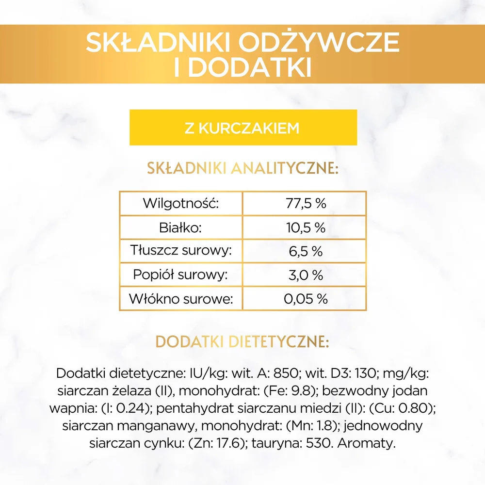 Purina Gourmet Gold mousse med kyckling 85g