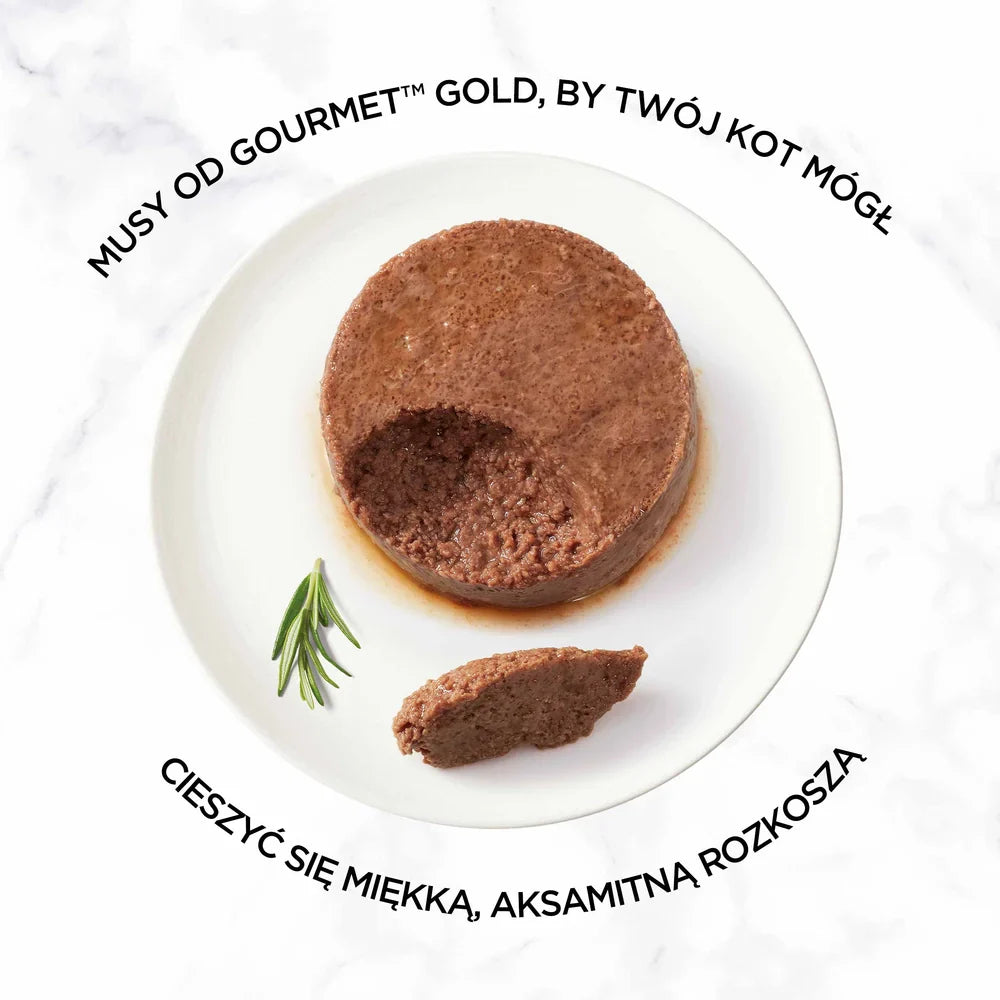 Purina Gourmet Gold mousse med nötkött 85g