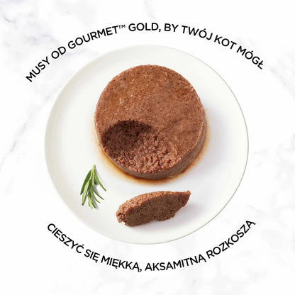Purina Gourmet Gold mousse med nötkött 85g